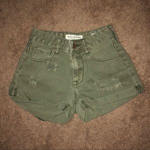 Pacsun highwaisted shorts